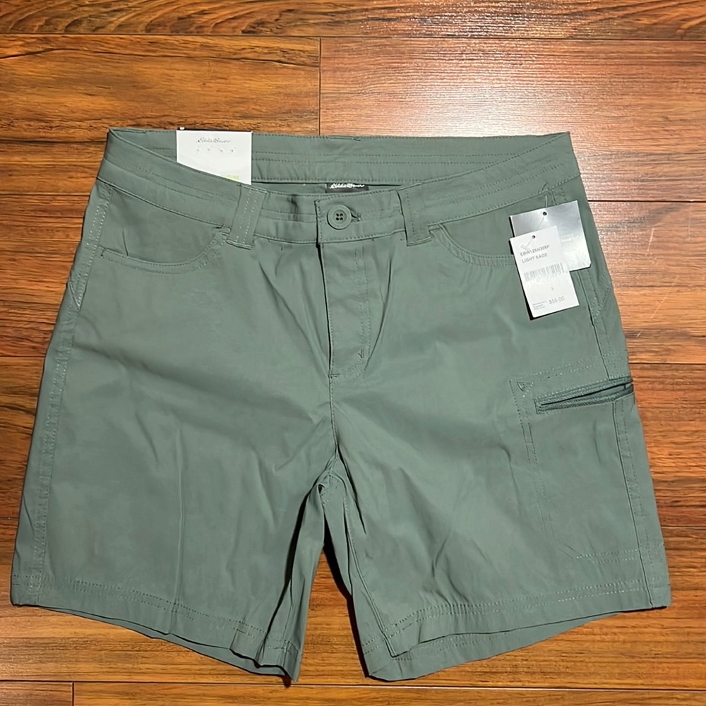 NWT Eddie Bauer Hiking Shorts sz 8